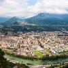 Città di Trento vista dall'alto